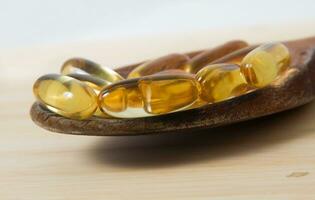 fish oil closeup photo