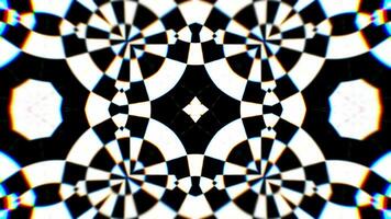 Geometric Checker Pattern Optical Illusion Kaleidoscope Background Loop video