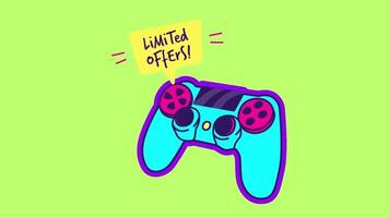 2d juego controlador video