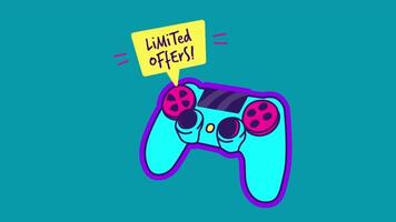 2d juego controlador video