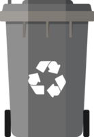 recyceln Behälter zum Müll und Müll png