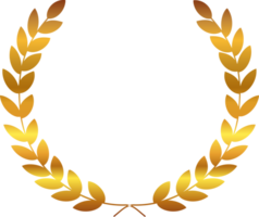 Laurel wreath element png