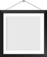 Realistic picture frames png