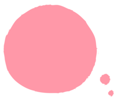 colorato pastello rosa colore discorso bolla Palloncino, icona etichetta promemoria parola chiave progettista testo scatola striscione, piatto png trasparente elemento design