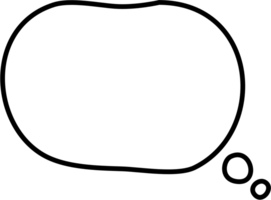 Black and white speech bubble balloon, icon sticker memo keyword planner text box banner, flat png transparent element design