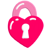 Valentinstag Element mit Acryl Farbe png