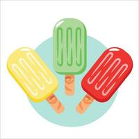 stick ice cream vector