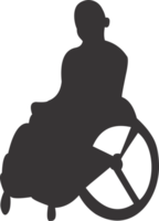 The man  disabilities, person png