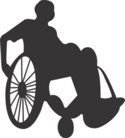 The man  disabilities, person png