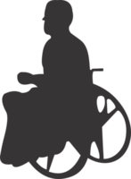 The man  disabilities, person png