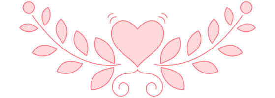 vintage linhas sobre amor, Rosa linhas e espelho círculos. para decoração dia dos namorados dia cartões. png