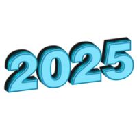 Frohes neues Jahr 2025 png