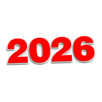 feliz Novo ano 2026 png