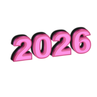 content Nouveau année 2026 png