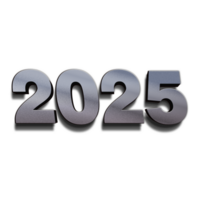 Frohes neues Jahr 2025 png