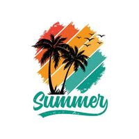 Outdoor summer t shirt design vector