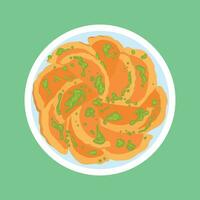 atayef food vector illustration