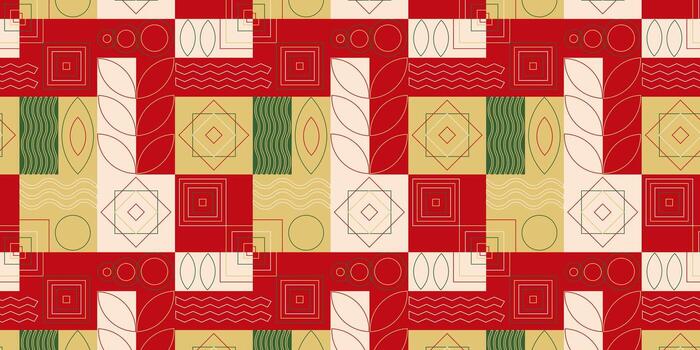 geométrico vector modelo en escandinavo estilo. gráfico diseño antecedentes ilustración.