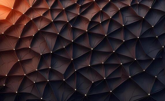 AI generated abstract background with line and node for desktop wallpaper photo