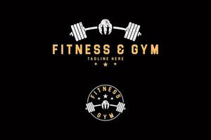 claw dino monster fitness gym with weight plate logo design for bodybuilding and sport club vector