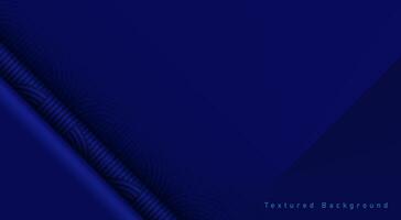 Abstract blue background with silk fabric satin texture pattern, 3d effect, the concept of dark blue gradient background. vector