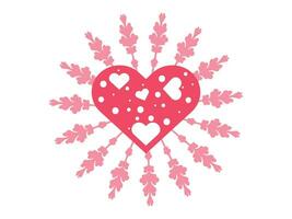 Cool Valentine's Day Decorative symmetry vector design