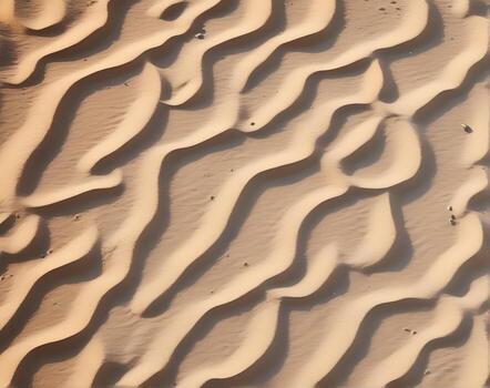 AI generated Abstract texture pattern of the sand photo