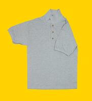 shirt on yellow background photo