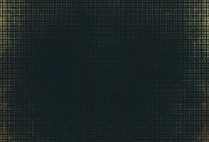 Abstract halftone grunge background. Artistic backdrop design with golden halftone grunge effect on dark background. vector