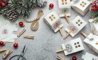 Advent calendar, Christmas gifts photo