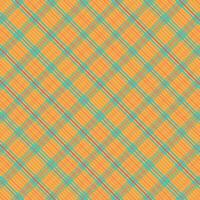 Tartan plaid pattern with texture and summer color. vector