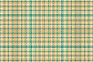 Tartan plaid pattern with texture and summer color. vector