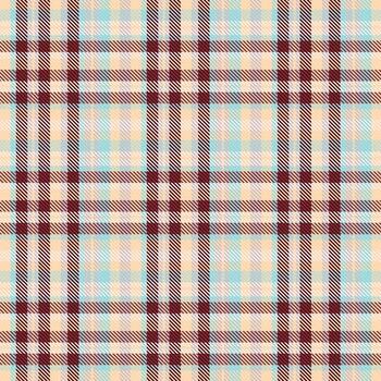 Tartan plaid pattern with texture and summer color. vector