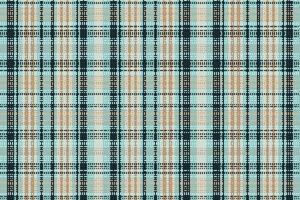 Tartan plaid pattern with texture and summer color. vector