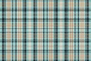 Tartan plaid pattern with texture and summer color. vector