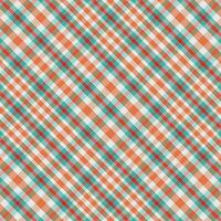 Tartan plaid pattern with texture and summer color. vector
