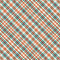 Tartan plaid pattern with texture and summer color. vector