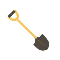 gardening and farming tool spade icon isolated vector