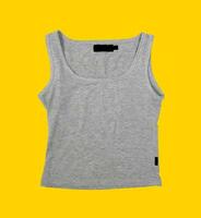 shirt on yellow background photo