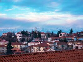 View on Signaghi town. Georgia photo