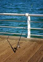 fishing rod closeup photo