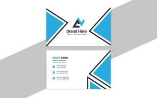 Free Business Card Design Template vector