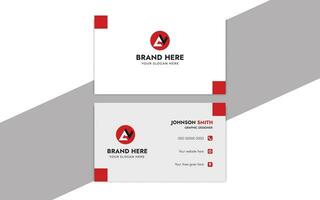 Free Business Card Design Template vector