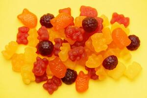 Vitamins for children,  gummy candy photo