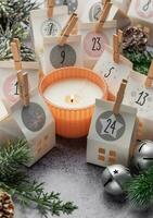 Advent calendar, Christmas gifts photo