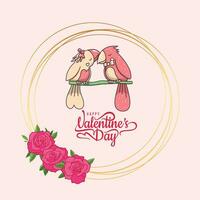 gratis vector contento san valentin día celebracion diseño