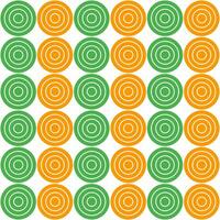 St. Patrick's day circle pattern. Circle vector seamless pattern. Decorative element, wrapping paper, wall tiles, floor tiles, bathroom tiles.