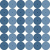 Navy blue circle pattern. Circle vector seamless pattern. Decorative element, wrapping paper, wall tiles, floor tiles, bathroom tiles.