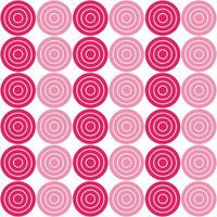 Pink circle pattern. Circle vector seamless pattern. Decorative element, wrapping paper, wall tiles, floor tiles, bathroom tiles.