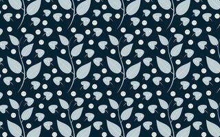 Botanical pattern and background  vector design